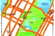 Mapa Górnego Manhattanu