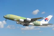 A380 MAS FIRST FLIGHT TAKE OFF