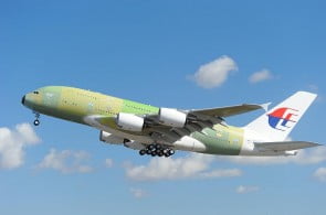 A380 MAS FIRST FLIGHT TAKE OFF A380 MAS FIRST FLIGHT TAKE OFF