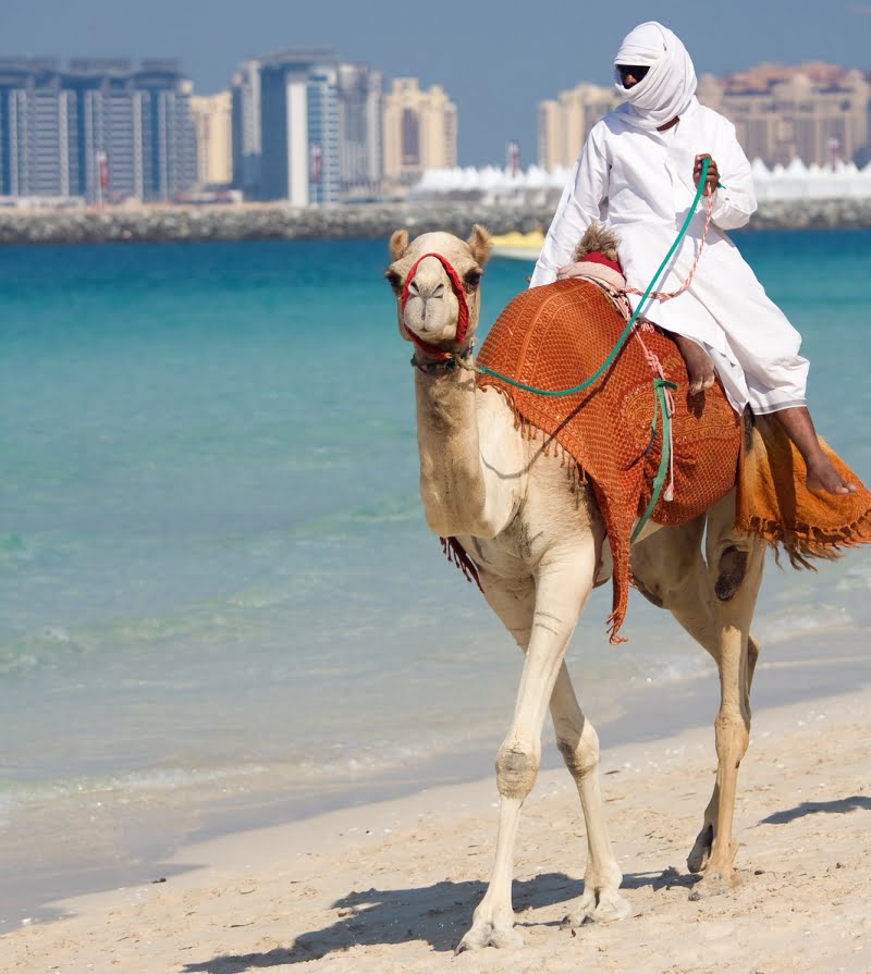 W Dubaju tradycja łączy się z hipernowoczesnością. Fot. Bigstock