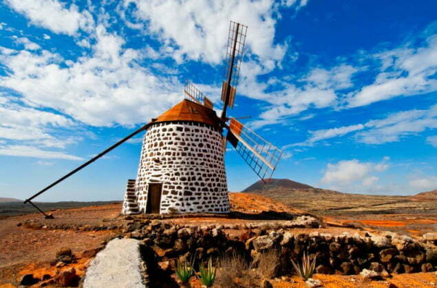 Traditional windmill Fuerteventura