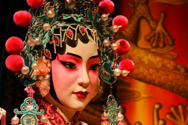 Peking opera actress