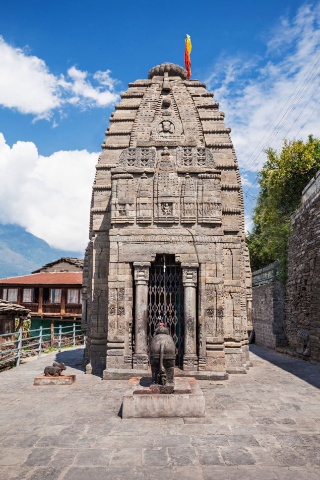 Gauri Shankar Temple in Naggar, Himachal Pradesh, India