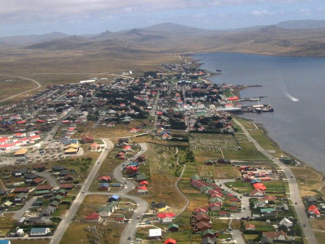 Port Stanley na Falklandach. Fot WC CC-BY 3.0